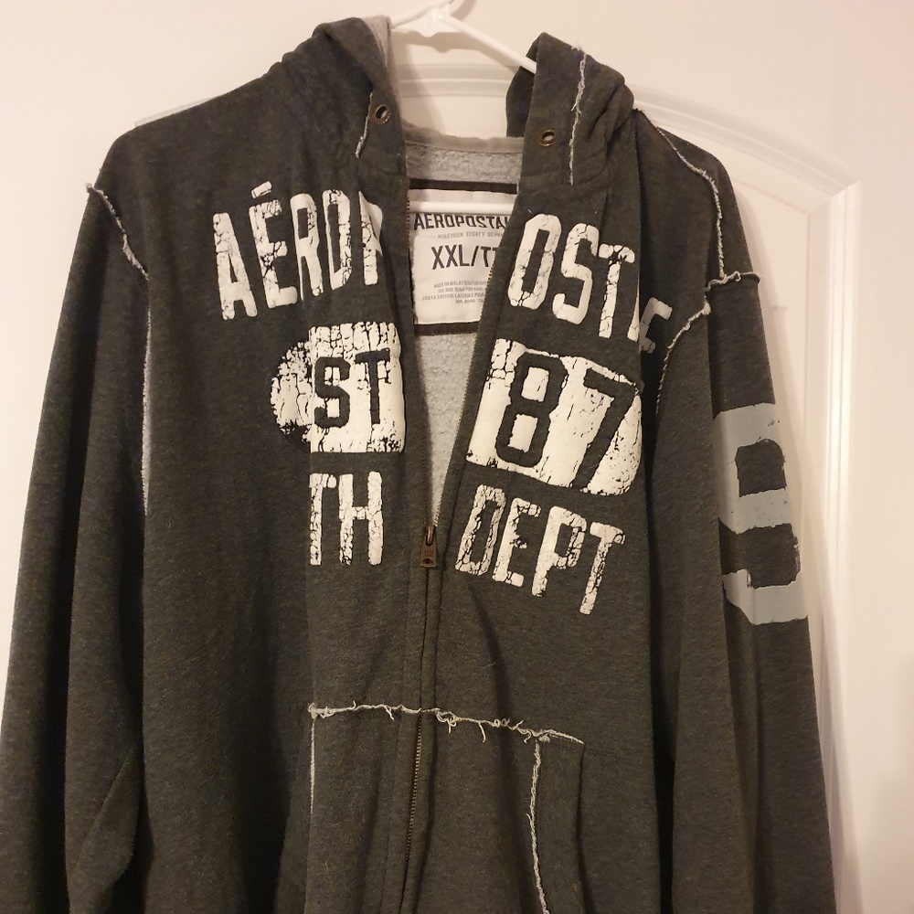 Men's Aeropostale Hoodie Zip Jacket XXL